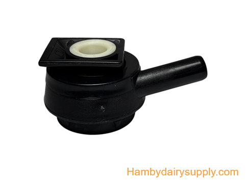 ITP Interpuls Adaptor for Hamby, Coburn, Caprine Supply, Parts Dept, Ezee, & DeLaval new style lids