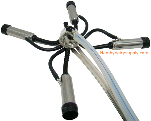 4501 Improved Hamby 1 or 2 Cow Bucket Milker complete basic system