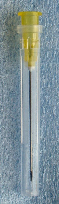 20 Gauge x 1 inch needles (box of 100) 43-202 Yellow Poly Hub 20 Gauge x 1 inch needles (box of 100) 43-202 Yellow Poly Hub
