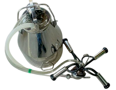 Clear Top Improved Cow Bucket Milker complete basic system FOB