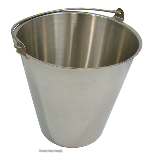 16 Quart Stainless Steel Pail - Best Quality - USA 16 Quart Stainless Steel Pail - Best Quality - USA