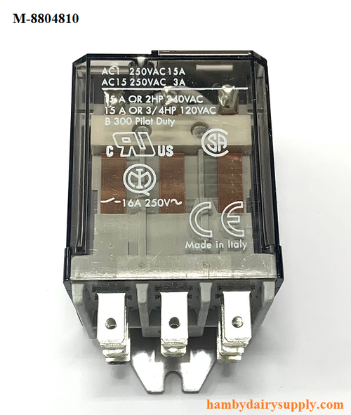 COOLING Relay for Mueller Digital Control - 24v coil