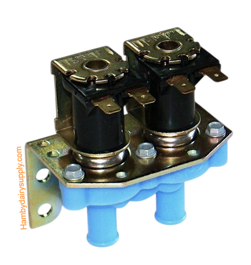 8515 Double Water Valve 115V for Bender Sunset DEC Bou-Matic Washer