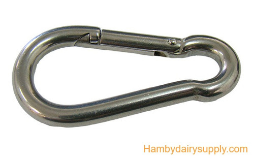 Sale! Small Snap stainless steel Carabiner style