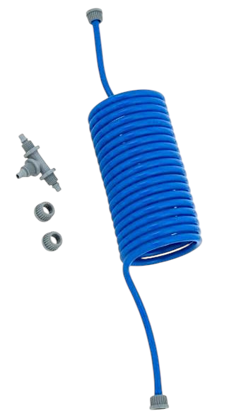 Retractable coil for Ambic Teat Sprayer  Blue