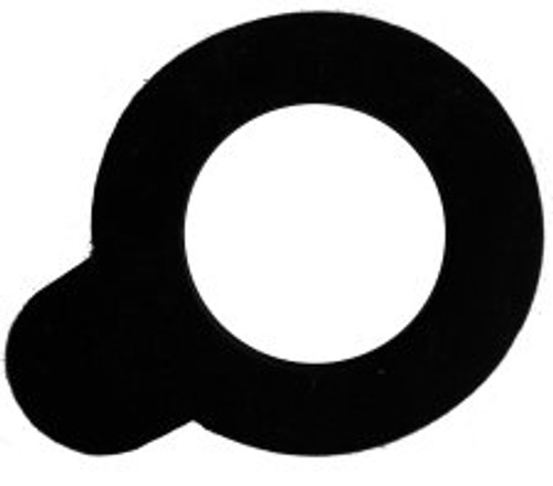 Bottom Tab Gasket for 3/4 Delrin white milk valve