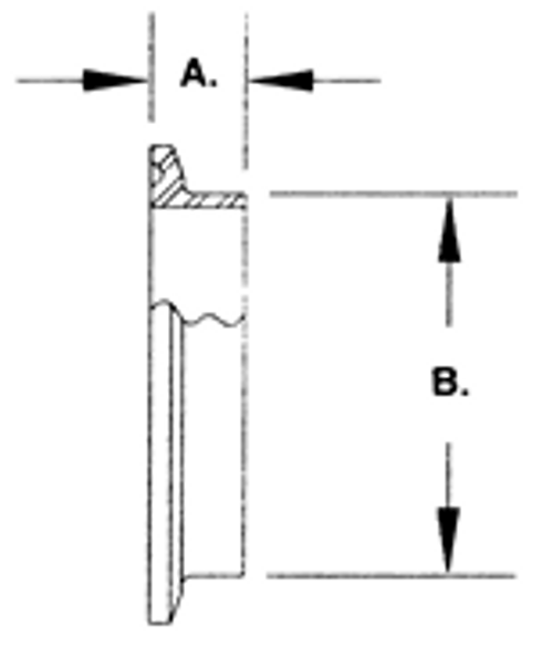 Overstock Sale! Clamp Short Weld-On Ferrule 2.0 inch Overstock Sale! Clamp Short Weld-On Ferrule 2.0 inch