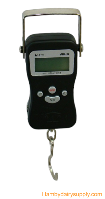 Digital Hanging Weigh Scale for Milk, Lambs, Kids