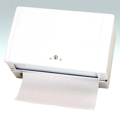 Clearance Sale!  White Steel TOWEL DISPENSER for PAPER TOWELS
