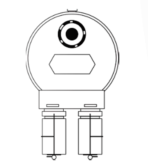 U Tube for Surge Electrobrain II stainless steel