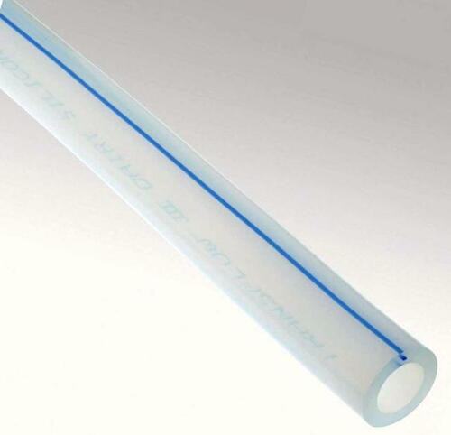 5/8 I.D. Silicone Milk Hose / Tubing - Sold Per Foot - thinner wall blue stripe