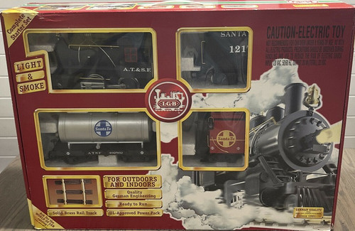 Sold! LGB 72423 Starter Set Santa Fe Freight - Free Shipping Sold! LGB 72423 Starter Set Santa Fe Freight - Free Shipping