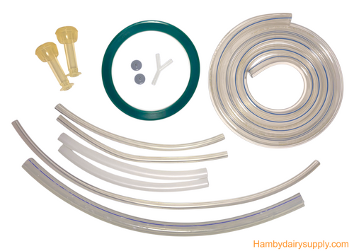 Spare Parts Kit for 1 Goat Top Flow Z Bucket Milkers - Nigerian / Mini Goats