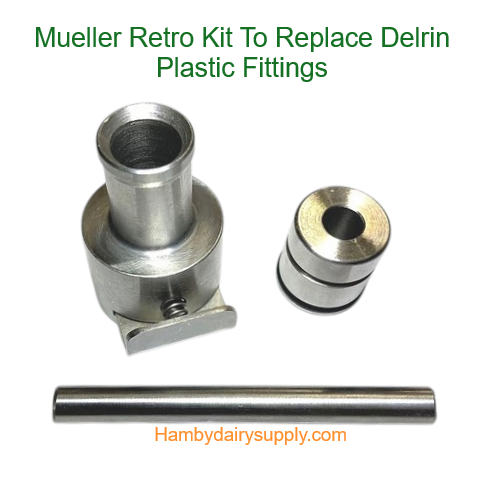 1.5 HP Wash Pump update kit to replace plastic quick connect - old style ~ 5/8