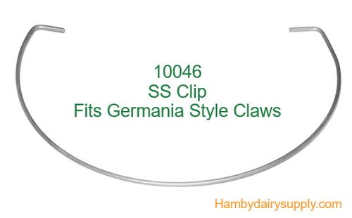 10046 copy Germania milker stainless Steel clip