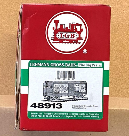 d*2様 初期 L.G.B. BOXER llic silver ルグラ LGB Popsicle® Steel Boxcar 48913 - G scale - Hamby Dairy Supply