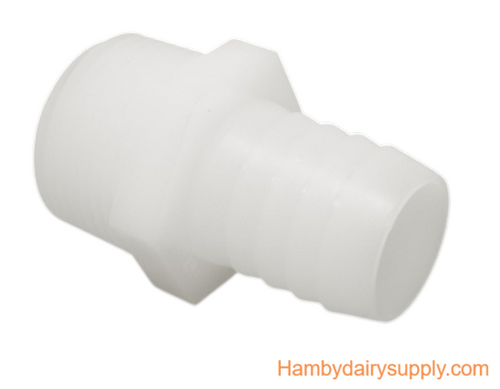 Nylon Hose Adapter Fitting 3/4 barb x 3/4 NPT
