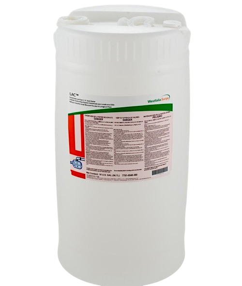 LAC®  Low-Foam C.I.P. Acid Cleaner 15 gallon