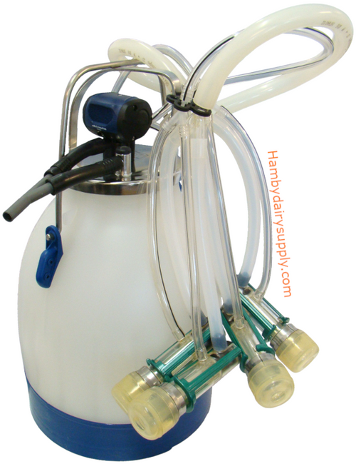 1256
2 Goat Improved GEA TopFlow Z Bucket Milker Best In Class - Large plastic bucket