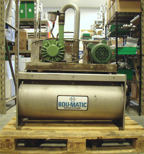 2 HP Masport M2 Stationary Vacuum System for small pipeline or bucket milking Rebuilt*