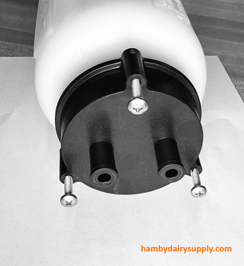 Lid Assembly with seal & Detergent Jar - Original DEC & BouMatic washers