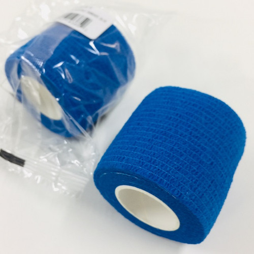 Stocking Stuffer Sale! Blue -  Cohesive Flexible Bandage 2 inch x 5 yards stretched Stocking Stuffer Sale! Blue -  Cohesive Flexible Bandage 2 inch x 5 yards stretched