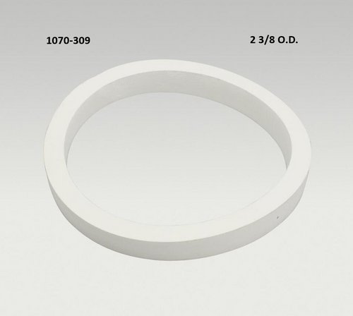 Top White Gasket for Older 1070-305 SS Milk Filter Frame Top White Gasket for Older 1070-305 SS Milk Filter Frame