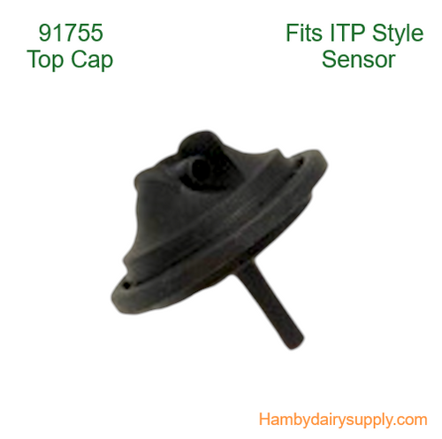 Top Cap for Kleen Flo copy sensor for ITP style automatic takeoff for cows 