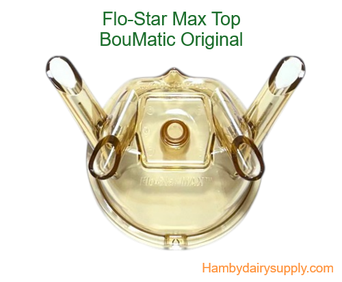 Top for BouMatic Flo-Star Max Cow Milking claw OEM 