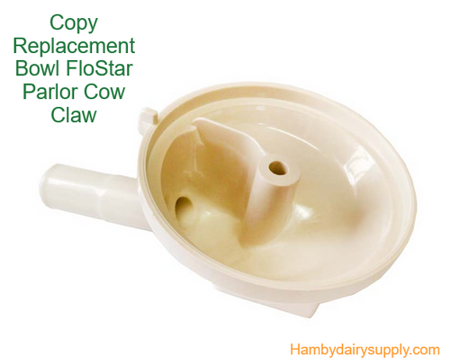 Claw Base for Bou-Matic Flo Star parlor model no hole