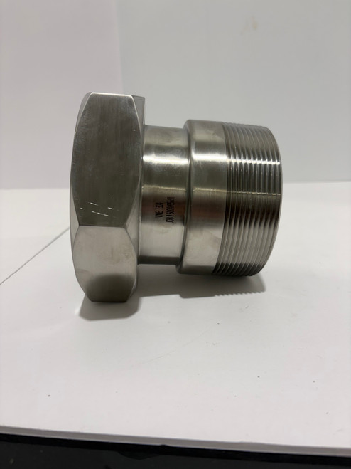 Welded Tank Valve adapter kit - Bevel seat to NPT Pipe Thread - 4.0 inch - Call To Order