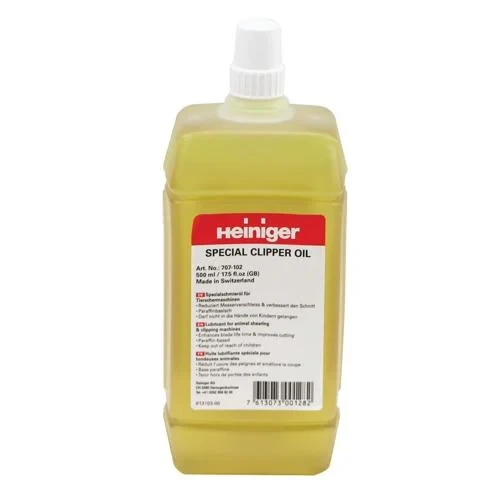 Heiniger Clipper Oil - 500 ml. Refill