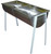 Painted leg set for wash sink Painted leg set for wash sink