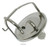 Stainless Steel Fresh Cow Lid with check ball for 3/4 hose