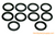 O-ring for Surge Electric Stallcock  (bag of 10)