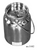 Stainless Steel Milk Storage Can  2 quart - 1/2 gallon