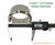 Adapter - Female Bevel Seat (thread) x clamp 3.0 inch