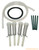 Spare Parts Kit for Surge® Bucket - Clear Silicone Standard Bore Inflations