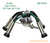 Mini Orbit Milking Unit with shutoff - complete - 3/8 air divider