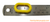Yellow Plastic Neck Chain - per foot