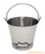 20 Quart Stainless Steel Pail with Pouring Handle and raised base - Best Quality
