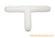 Poly Tee for Quarter Milkers 3/8 x 3/8 x 3/8