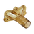Plain Outlet pipe for GEA IQ Cow Milker Claw - No Shutoff