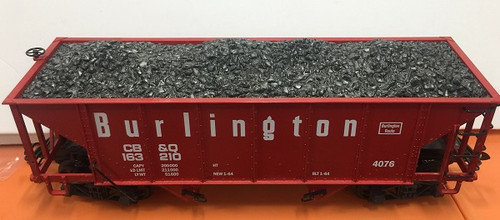 Sold Out - LGB 4076 series Hopper car Burlington Road Name