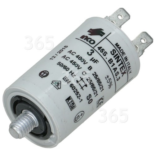 Motor Capacitor 3 uF for Milk Plan Cooling tanks - Hamby Dairy Supply