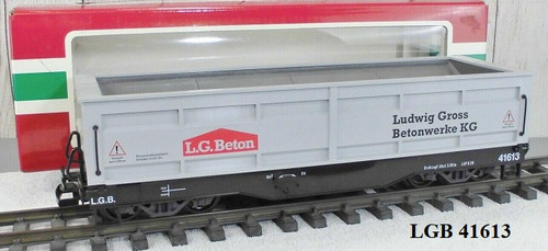 LGB 41613 LG Beton Selbstentladewagen - Car - G scale - Hamby