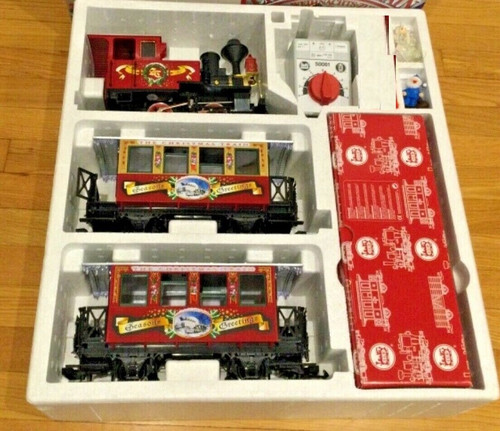 Sold! LGB 72534 Christmas Train set - Hamby Dairy Supply