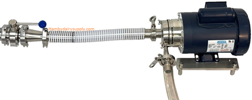 Transfer Pump with 3A fittings for Milk Plan Tanks 2 inch clamp - Hamby ...