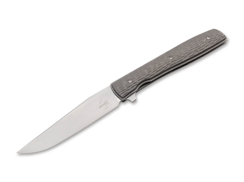 BOKER PLUS URBAN TRAPPER JIGGED TITANIUM