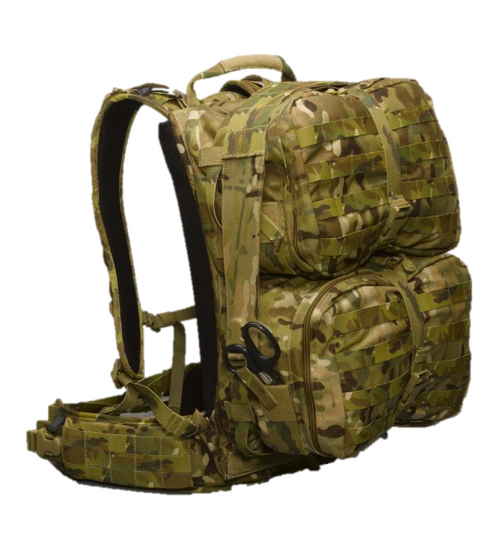 HG RIGID-FRAME MODULAR TRAUMA PACK W/ QR WAIST BELT SYSTEM